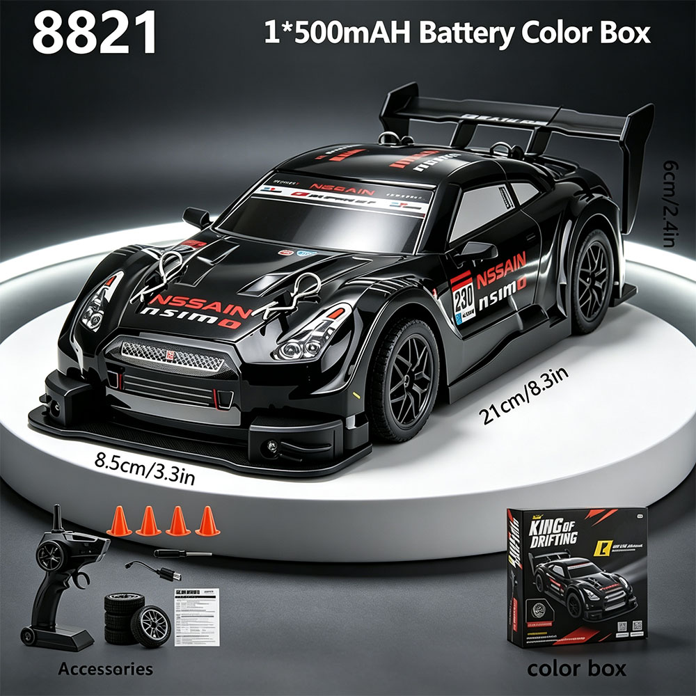 Rc Drift Car 1 24 Scale 4Wd - Carro de Corrida com Controle Remoto
