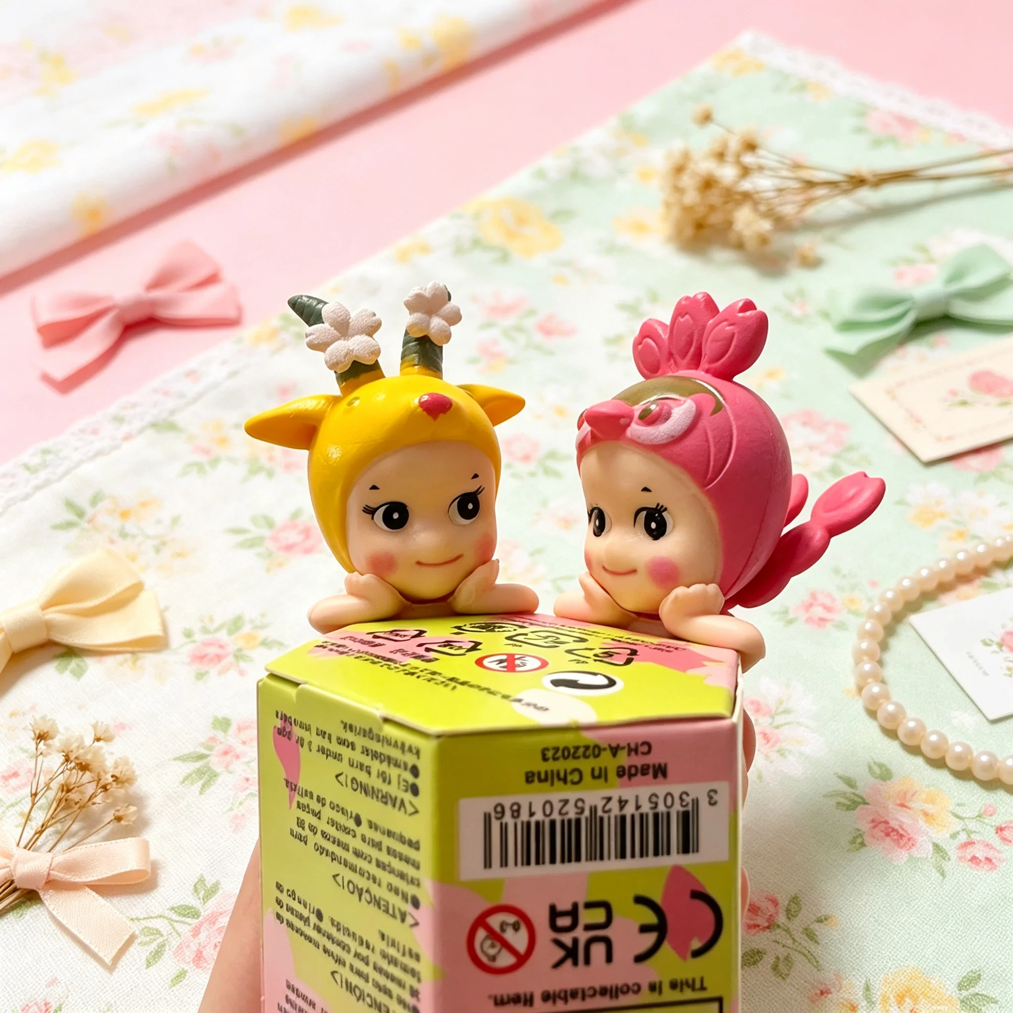 Anime Action Figure Blind Box - Mini Figuras Decorativas de Caixa Surpresa