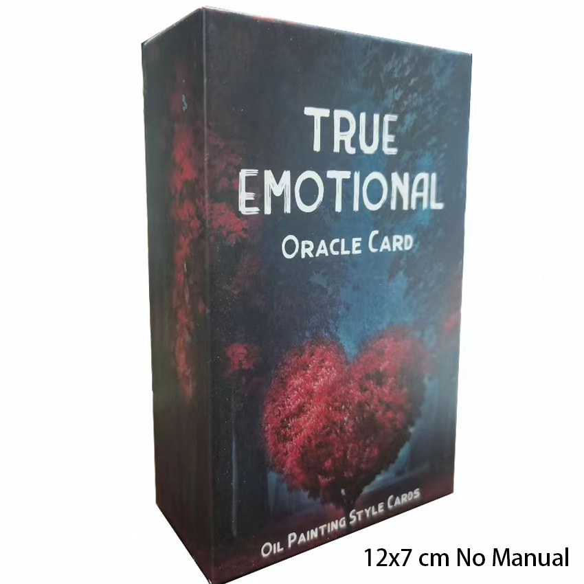 Tarot Cards Deck With Guidebook - Jogos de cartas Oracle verdadeiros emotionais