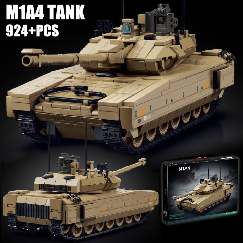 Lego Compatible Military Tank - Conjunto de Blocos de Montagem do