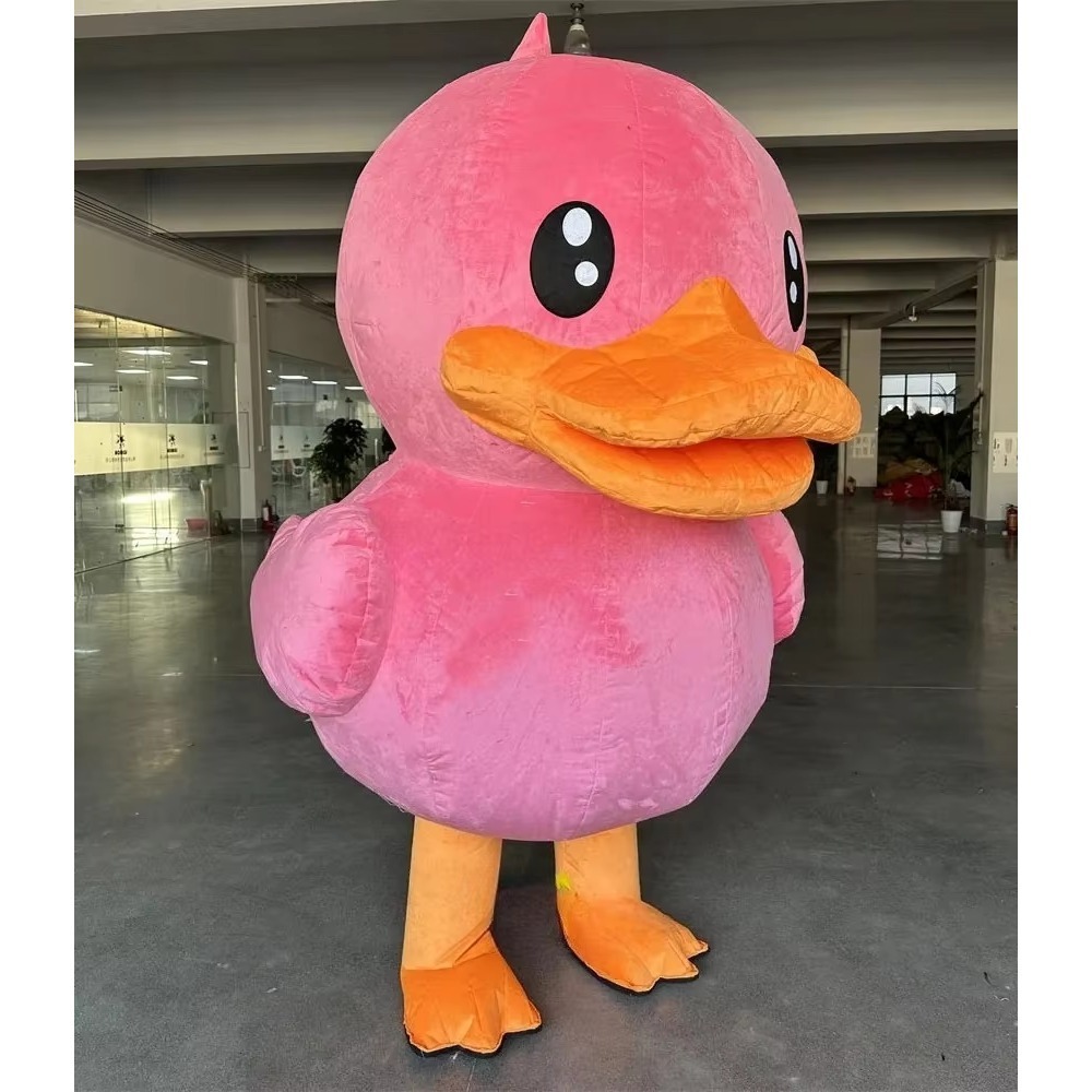 Dolls - Fantasia de mascote de pato insuflável,
