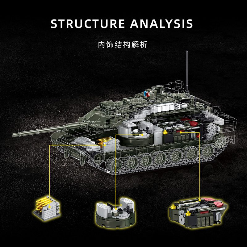 96012 Tanque de Batalha Princi - Lego Compatible Military Tank avaliação e preço