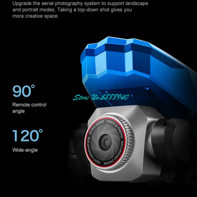 Drone FPV com tela, controle r - Fpv Brushless Rc Drone 4K avaliação e preço