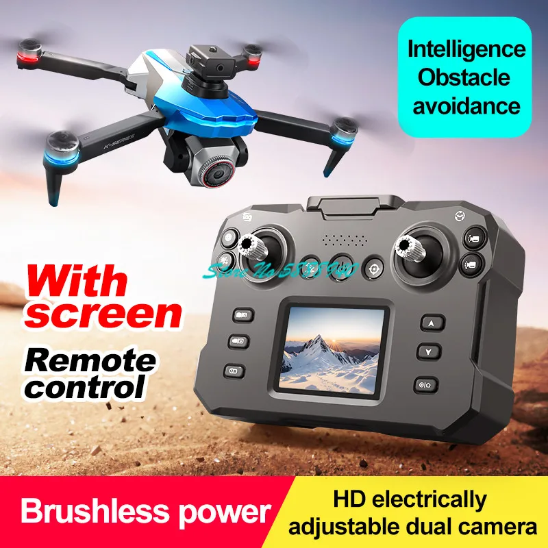Drone FPV com tela, controle r - Fpv Brushless Rc Drone 4K avaliação e preço