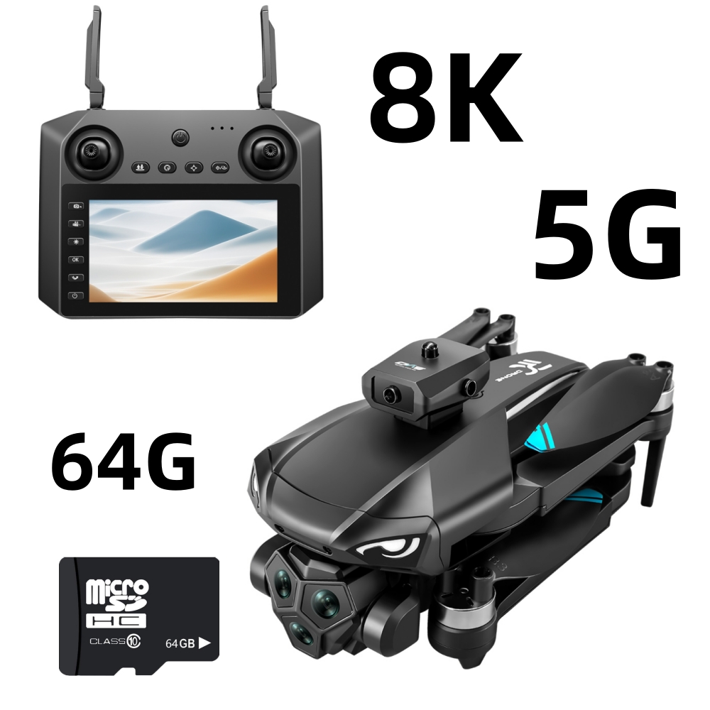 2025 novo drone m33 rc 4k prof - Fpv Brushless Rc Drone 4K avaliação e preço