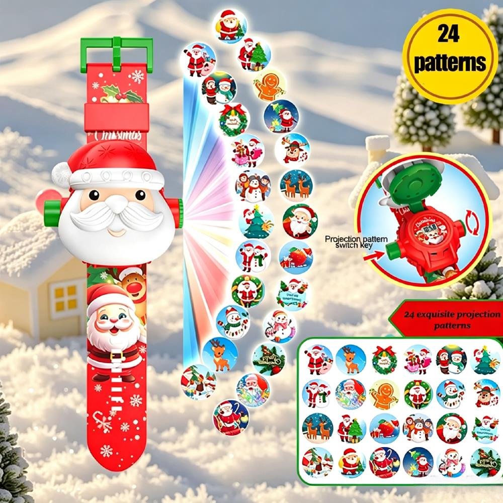 Relógio de projeção natalina,  - Educational Toys avaliação e preço