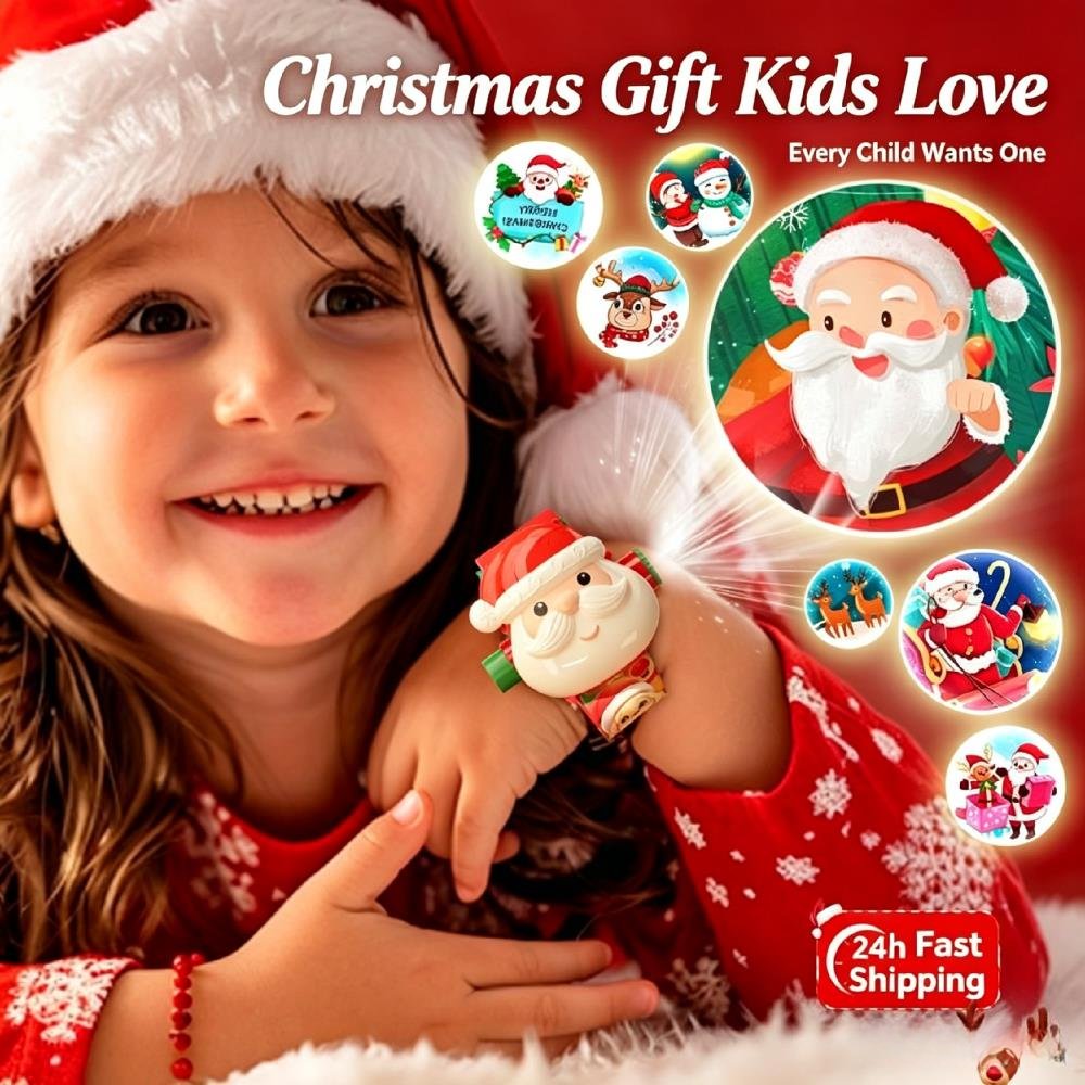 Relógio de projeção natalina,  - Educational Toys avaliação e preço