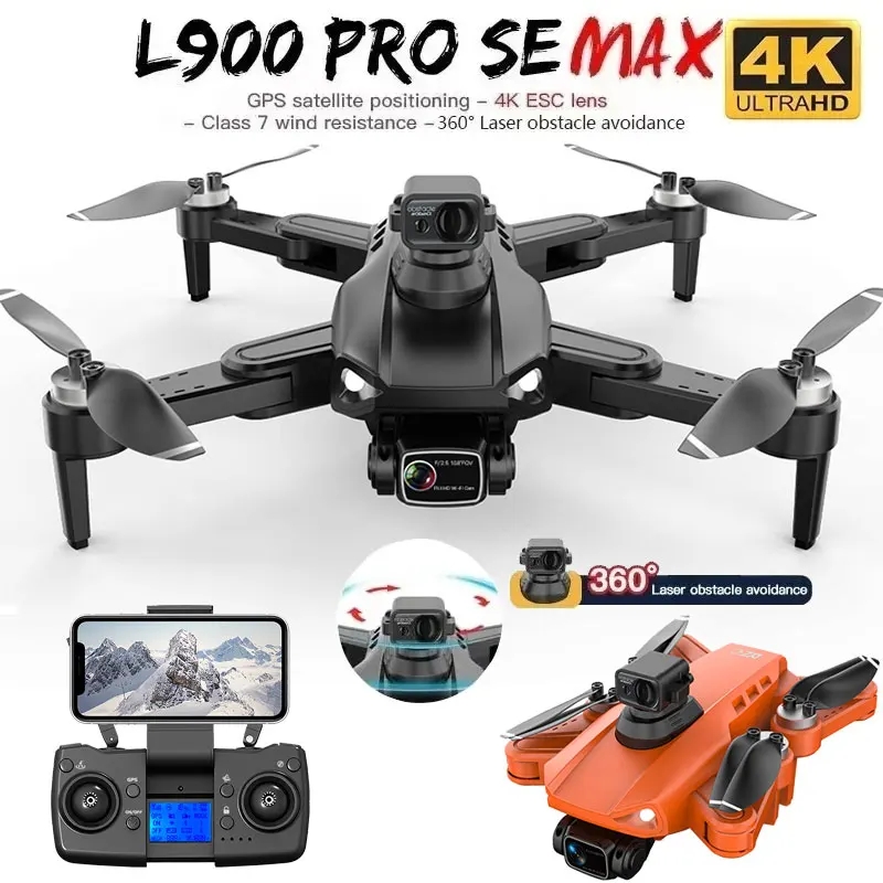 L900 Pro SE MAX GPS Drone 4K P - Fpv Brushless Rc Drone 4K avaliação e preço