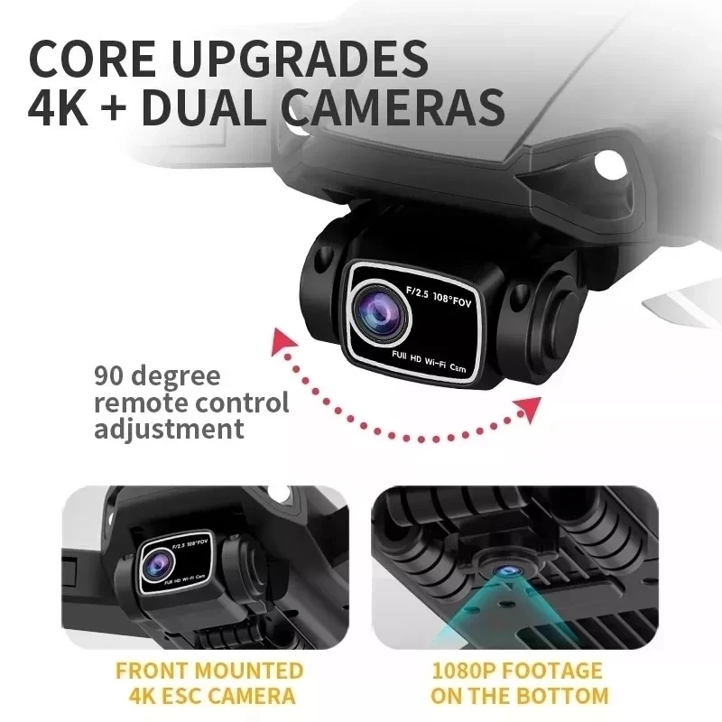 L900 Pro SE MAX GPS Drone 4K P - Fpv Brushless Rc Drone 4K avaliação e preço