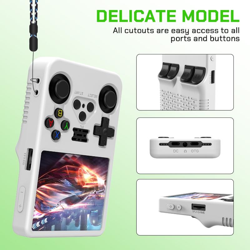 Capa Protetora de Silicone par - Retro Handheld Game Console R36S avaliação e preço