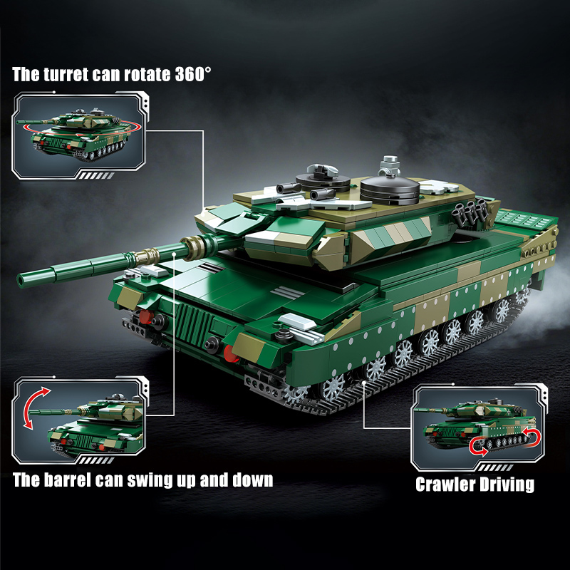 Blocos de Montar Técnicos de T - Lego Compatible Military Tank avaliação e preço