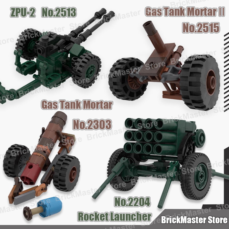 MOC Cena de Guerra Militar Tan - Lego Compatible Military Tank avaliação e preço