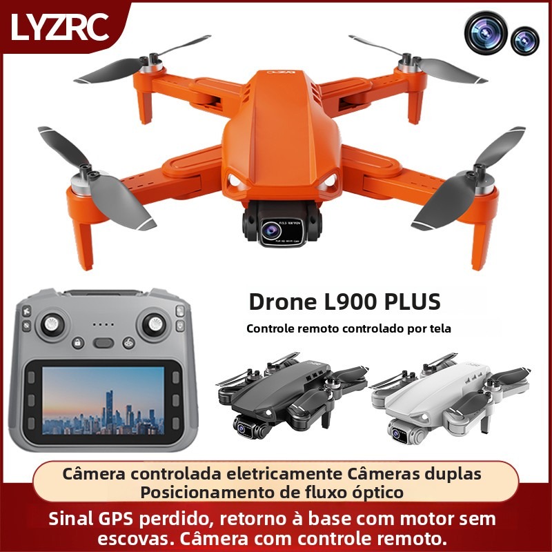 Drone L900 PLUS com GPS, câmer - Fpv Brushless Rc Drone 4K avaliação e preço