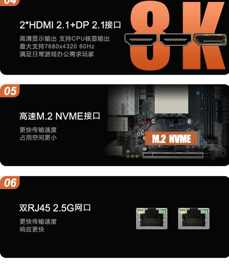 Placa-Mãe Nova DDR5 com CPU In - Board Games avaliação e preço
