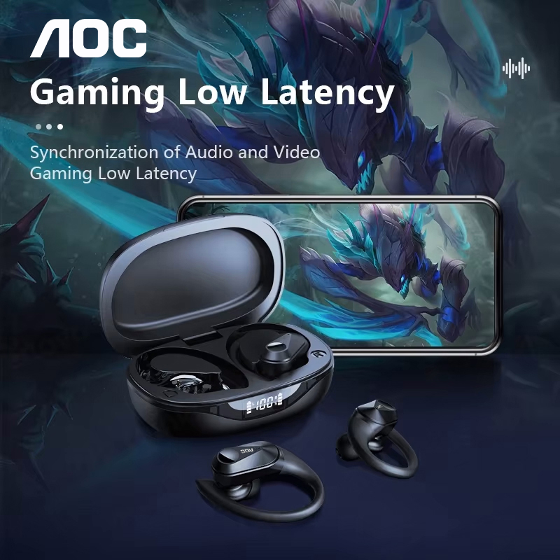 Fone de Ouvido Esportivo AOC S - Video Games avaliação e preço