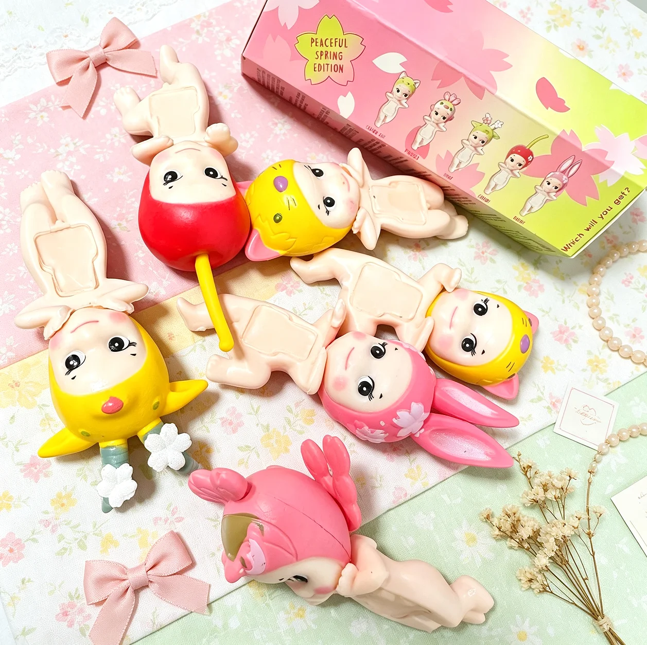 Mini Figuras Decorativas de Ca - Anime Action Figure Blind Box avaliação e preço