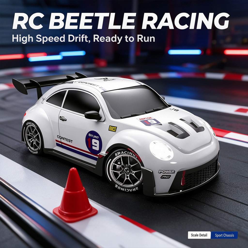 Carro de controlo remoto à esc - Rc Drift Car 1 24 Scale 4Wd avaliação e preço