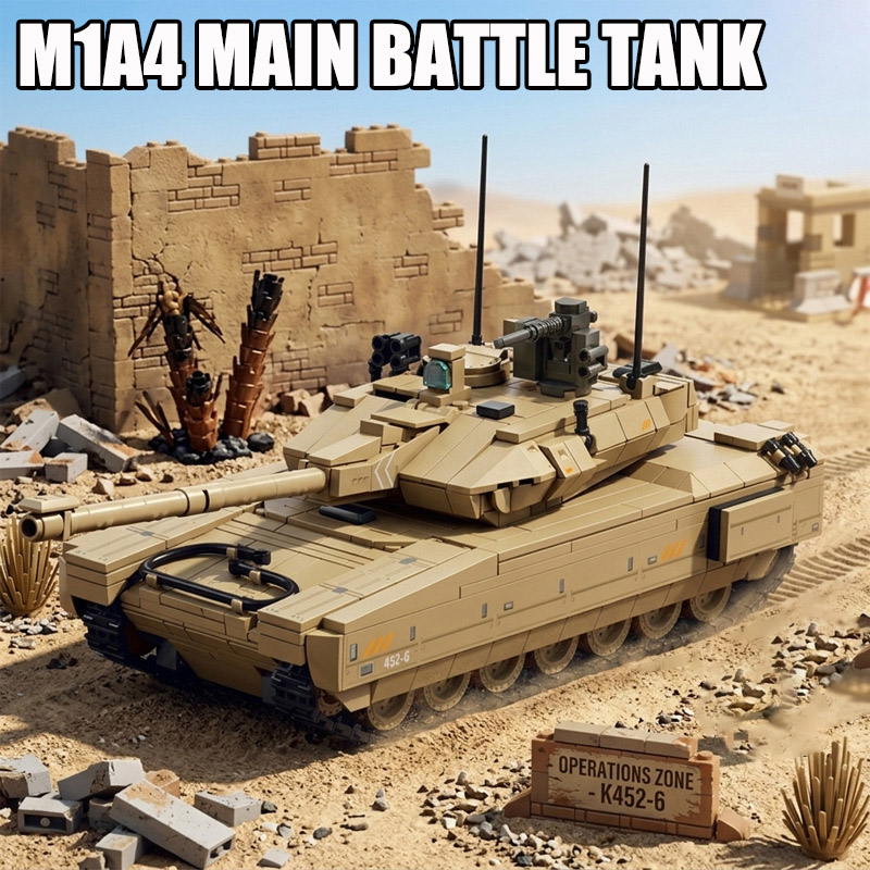 Conjunto de Blocos de Montagem - Lego Compatible Military Tank avaliação e preço