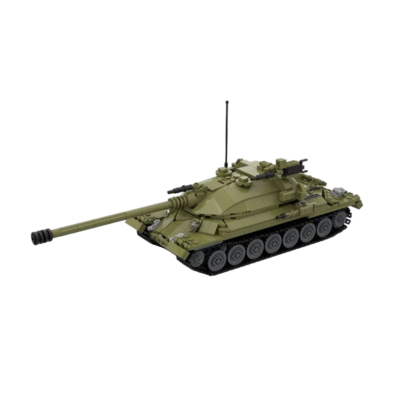 QWERT IS-7 Modelo de Tanque Mi - Lego Compatible Military Tank avaliação e preço