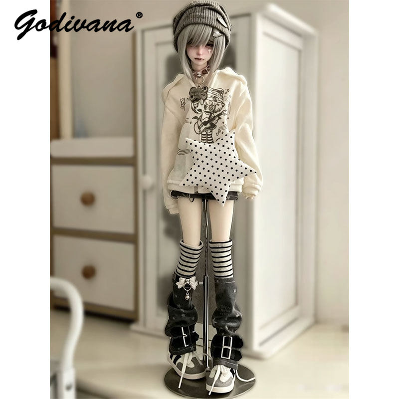 Roupa para boneca BJD 1/4 1/6, - Bjd Doll 1 6 Full Set With Clothes avaliação e preço