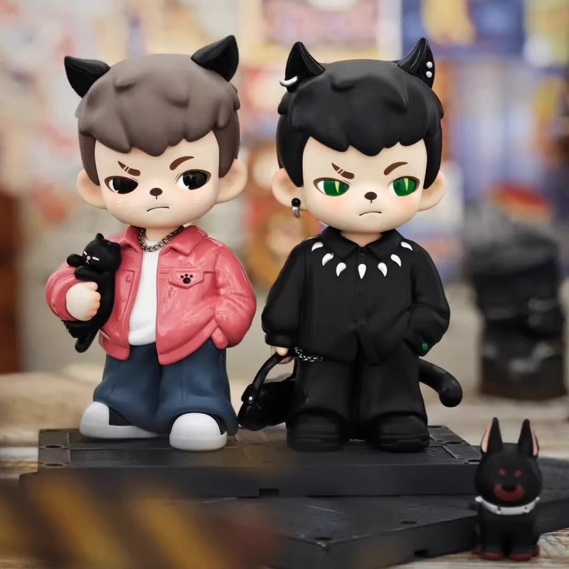Novo genuíno rayan natural-nas - Anime Action Figure Blind Box avaliação e preço