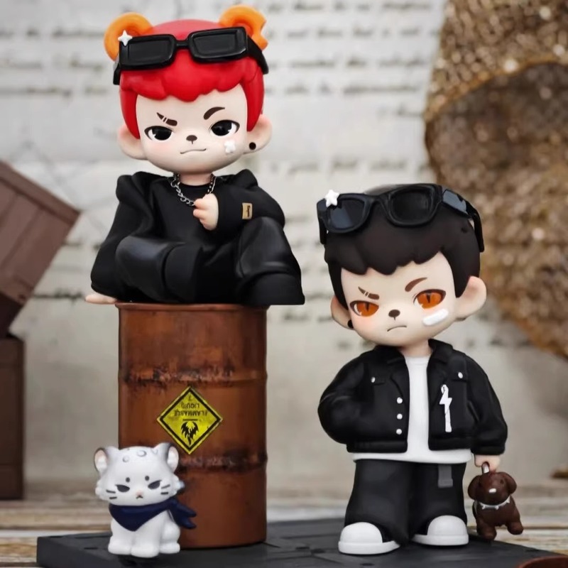 Novo genuíno rayan natural-nas - Anime Action Figure Blind Box avaliação e preço