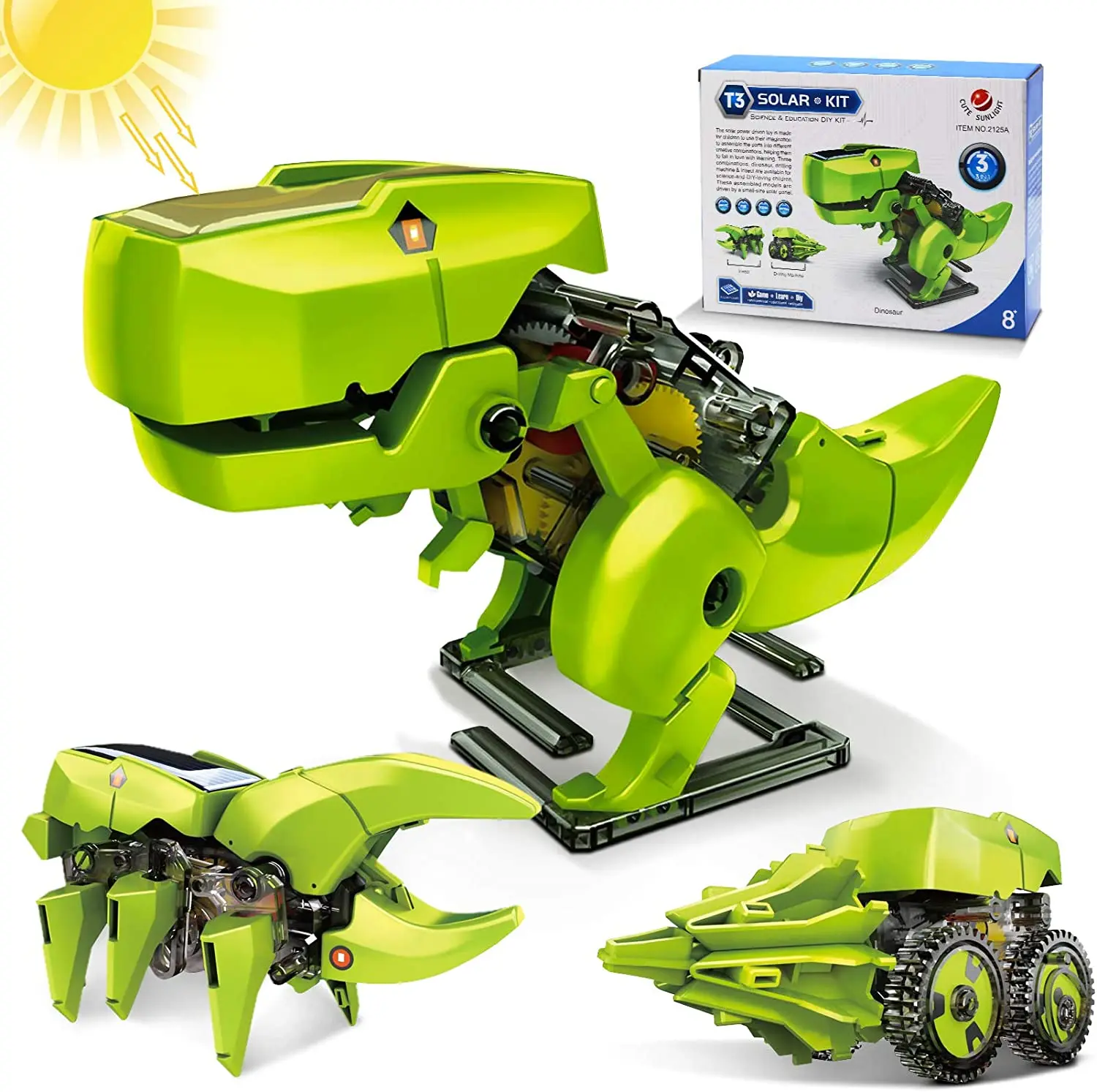 Stem 12 em 1 kit robô solar br - Stem Solar Robot Kit For Kids avaliação e preço