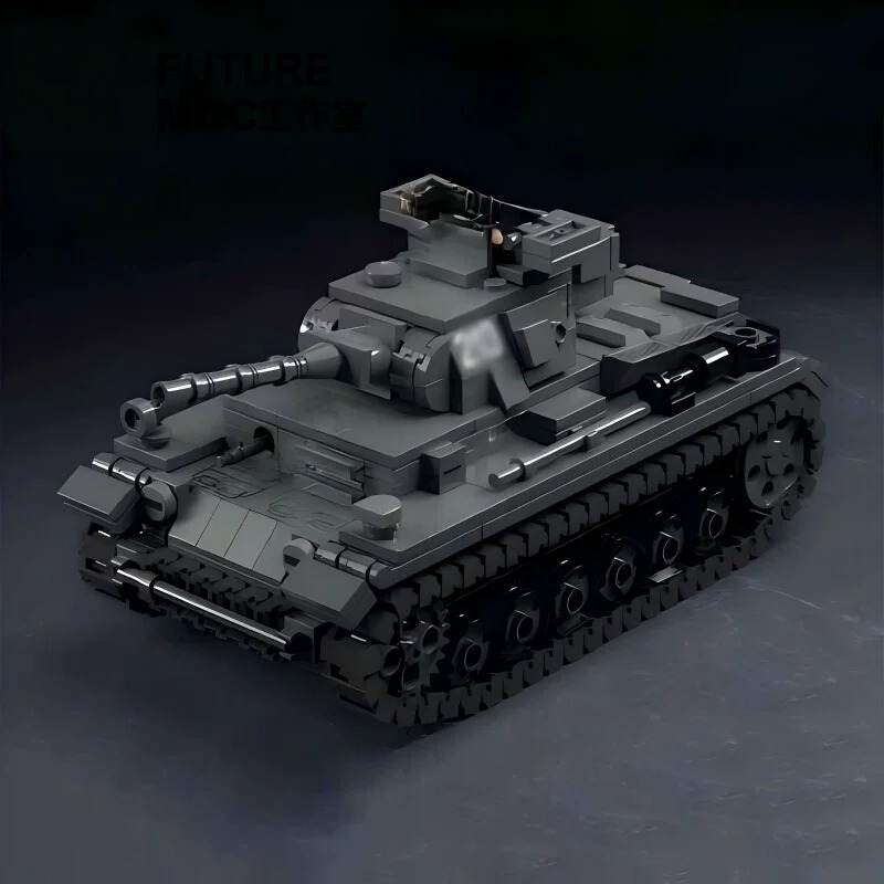 MOC Tanque Pesado Tipo F da Se - Lego Compatible Military Tank avaliação e preço