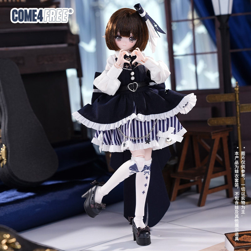 Nova coleção Come4free: roupa  - Bjd Doll 1 6 Full Set With Clothes avaliação e preço