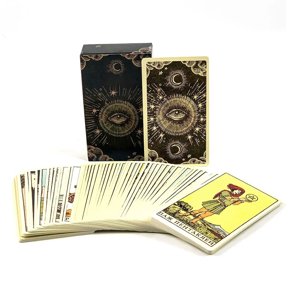 Cartas de tarô edição russa, e - Tarot Cards Deck With Guidebook avaliação e preço